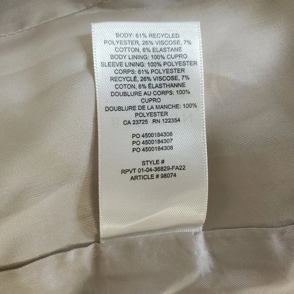 BABATON | Aritzia Heather Oat Beige Agency Blazer (Size M) - Picture 13 of 13